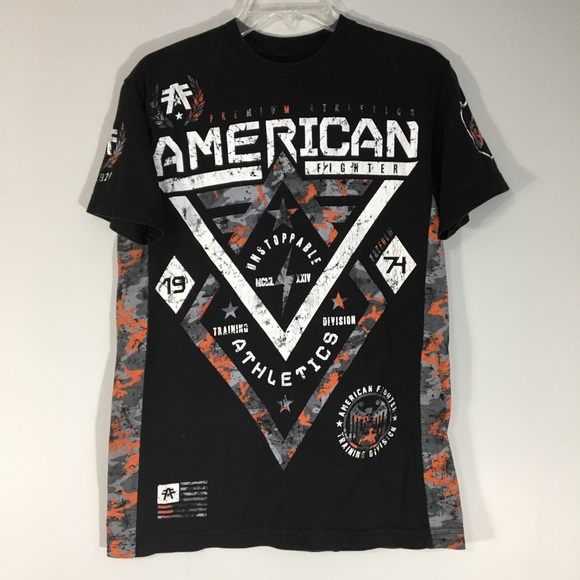 American Fighter Camo Graphic Tee 